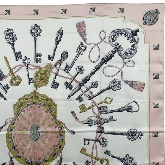 398204BG (S2) Hermes Scarf Carre 90 Multicolor Silk - Picture 2 of 12